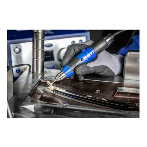 PFERD TOOLS Miniatur- Rundbürste RBU Ø19x2 mm Schaft-Ø2,34 mm weiße Schweineborste