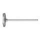 PFERD Rundbürste mit Schaft, ungezopft RBU 1602/3 INOX 0,10 0.3 mm-1
