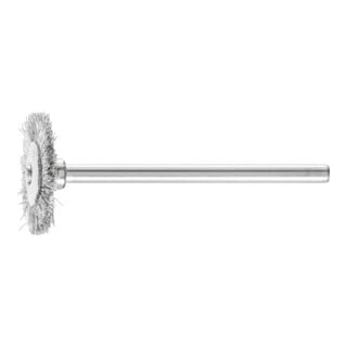 PFERD TOOLS Rundbürste mit Schaft, ungezopft RBU