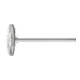 PFERD TOOLS Miniatur- Rundbürste RBU Ø22x2 mm Schaft-Ø3 mm Edelstahl-Draht-Ø0,10-1