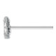 PFERD TOOLS Miniatur- Rundbürste RBU Ø22x2 mm Schaft-Ø3 mm SiC-Filament-Ø0,25 Korn 800-1
