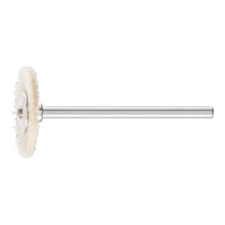 PFERD TOOLS Rundbürste mit Schaft, ungezopft RBU ZHW 46 0.3 mm