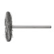 PFERD TOOLS Miniatur- Rundbürste RBU Ø32x2 mm Schaft-Ø3 mm Edelstahl-Draht-Ø0,10-1
