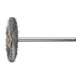 PFERD TOOLS Miniatur- Rundbürste RBU Ø32x2 mm Schaft-Ø3 mm Stahl-Draht-Ø0,10-1