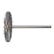PFERD TOOLS Miniatur- Rundbürste RBU Ø32x2 mm Schaft-Ø3 mm Stahl-Draht-Ø0,10