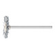 PFERD TOOLS Miniatur- Rundbürste RBU Ø 22x2 mm Schaft-Ø 3 mm SiC-Filament-Ø 0,55 mm Korn 320
