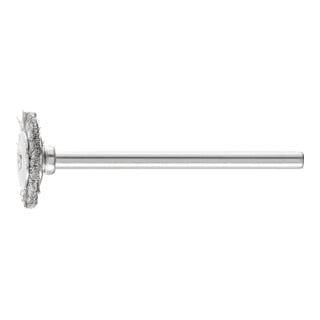 PFERD TOOLS Rundbürste mit Schaft, ungezopft RBU 1602/3 INOX 0,10 0.3 mm