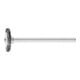 PFERD TOOLS Miniatur- Rundbürste RBU Ø16x2 mm Schaft-Ø3 mm schwarze Schweineborste