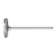 PFERD TOOLS Miniatur- Rundbürste RBU Ø19x2 mm Schaft-Ø3 mm Edelstahl-Draht-Ø0,10