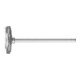 PFERD TOOLS Miniatur- Rundbürste RBU Ø19x2 mm Schaft-Ø3 mm Edelstahl-Draht-Ø0,10