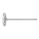 PFERD TOOLS Miniatur- Rundbürste RBU Ø19x2 mm Schaft-Ø3 mm Stahl-Draht-Ø0,10