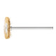 PFERD TOOLS Miniatur- Rundbürste RBU Ø22x2 mm Schaft-Ø3 mm Messing-Draht-Ø0,10