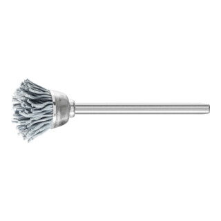 PFERD TOOLS Miniatur- Topfbürste TBU Ø 18 mm Schaft-Ø 3 mm SiC-Filament-Ø 0,55 mm Korn 320