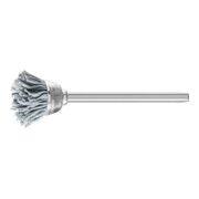 PFERD TOOLS Miniatur- Topfbürste TBU Ø 18 mm Schaft-Ø 3 mm SiC-Filament-Ø 0,55 mm Korn 320