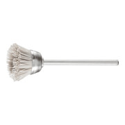 PFERD TOOLS Miniatur- Topfbürste TBU Ø18 mm Schaft-Ø2,34 mm Aluminium-Oxid-Filament-Ø0,30 Korn 600