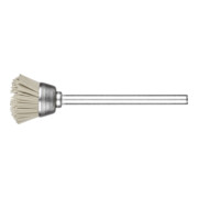 PFERD TOOLS Miniatur- Topfbürste TBU Ø18 mm Schaft-Ø3 mm DIAMANT-Filament-Ø0,40 Korn 400