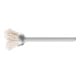 PFERD TOOLS Miniatur- Topfbürste TBU Ø 18 mm Schaft-Ø 3 mm Aluminium-Oxid-Filament-Ø 0,50mm Korn 320