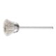 PFERD TOOLS Miniatur- Topfbürste TBU Ø18 mm Schaft-Ø2,34 mm Aluminium-Oxid-Filament-Ø0,30 Korn 600