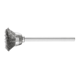 PFERD TOOLS Topfbürste mit Schaft, ungezopft TBU 1803/3 INOX