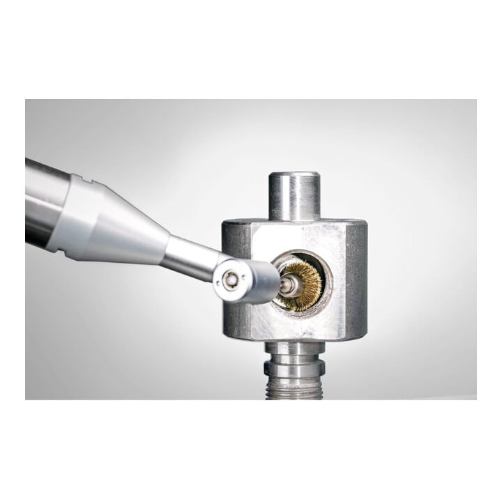 PFERD TOOLS Miniatur- Topfbürste TBU Ø18 mm Schaft-Ø3 mm Messing-Draht-Ø0,10