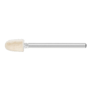 PFERD TOOLS mittelharte Filzpolierstifte Kegelform Ø 6x10mm Schaft-Ø 3 mm