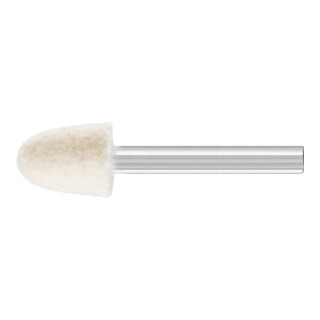 PFERD TOOLS mittelharte Filzpolierstifte Kegelform Ø 15x20mm Schaft-Ø 6 mm