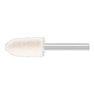 PFERD TOOLS mittelharte Filzpolierstifte Spitzkegelform Ø 15x30mm Schaft-Ø 6 mm