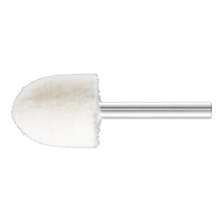 PFERD TOOLS mittelharte Filzpolierstifte Spitzkegelform Ø 25x30mm Schaft-Ø 6 mm