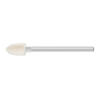 PFERD TOOLS mittelharte Filzpolierstifte Spitzkegelform Ø 6x10mm Schaft-Ø 3 mm