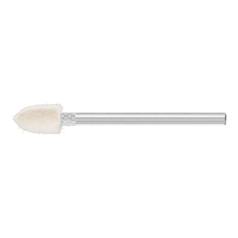 PFERD TOOLS mittelharte Filzpolierstifte Spitzkegelform Ø 6x10mm Schaft-Ø 3 mm