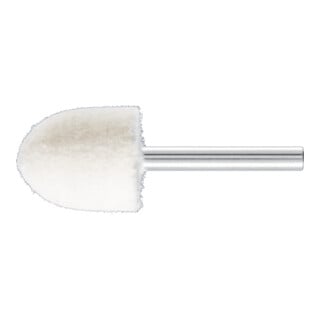 PFERD TOOLS mittelharte Filzpolierstifte Spitzkegelform Ø 25x30mm Schaft-Ø 6 mm