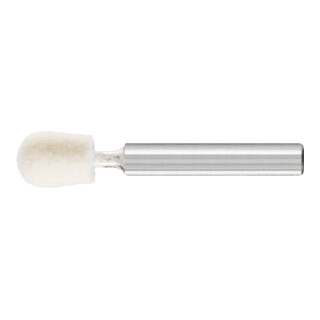 PFERD TOOLS mittelharte Filzpolierstifte Tropfenform FK TRE Ø 10x14 mm Schaft-Ø 6 mm