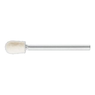PFERD TOOLS mittelharte Filzpolierstifte Tropfenform Ø 6x10mm Schaft-Ø 3 mm