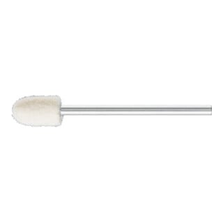 PFERD TOOLS mittelharte Filzpolierstifte Walzenrundform Ø 6x10mm Schaft-Ø 2,35 mm