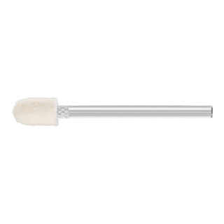 PFERD TOOLS mittelharte Filzpolierstifte Walzenrundform Ø 6x10mm Schaft-Ø 3 mm