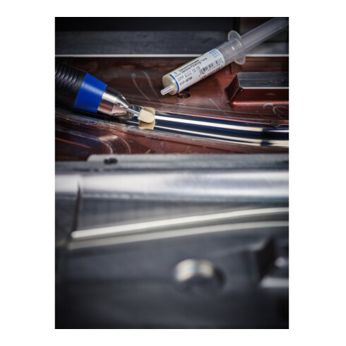 PFERD TOOLS mittelharte Filzpolierstifte Walzenrundform FK WRC Ø 10x14 mm Schaft-Ø 2,35 mm