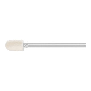 PFERD TOOLS mittelharte Filzpolierstifte Walzenrundform Ø 6x10mm Schaft-Ø 3 mm