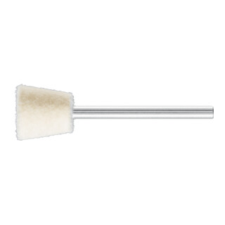 PFERD TOOLS mittelharte Filzpolierstifte Winkelform Ø 12x12 mm Schaft-Ø 3 mm