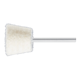 PFERD TOOLS mittelharte Filzpolierstifte Winkelform Ø 20x16 mm Schaft-Ø 3 mm