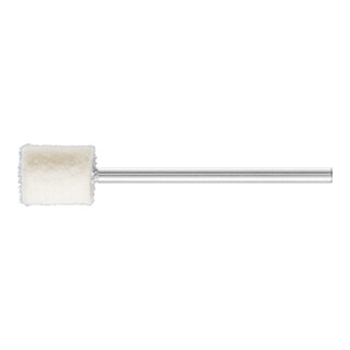 PFERD TOOLS mittelharte Filzpolierstifte Zylinderform Ø 8x10mm Schaft-Ø 2,35 mm