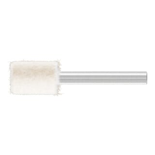 PFERD TOOLS mittelharte Filzpolierstifte Zylinderform mit Stirnbohrung Ø 15x20mm Schaft-Ø 6 mm