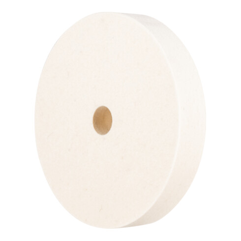 PFERD TOOLS mittelharte Filzscheibe FKSC Ø 150x25 mm Bohrung Ø 20mm für universelle Polierarbeiten