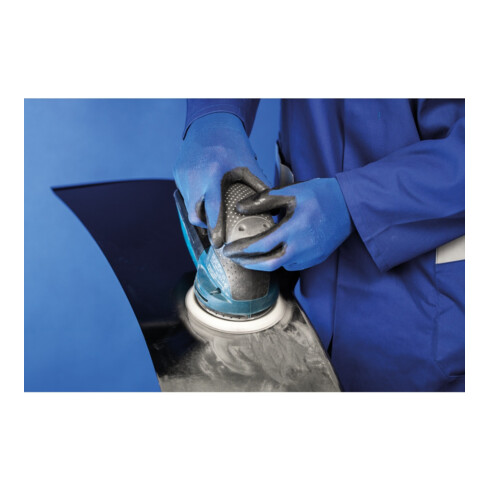 PFERD TOOLS Netz-Klettscheiben Set Grob 15-tlg. Ø 150 A80,100,120 staubarm auf Exzenterschleifer