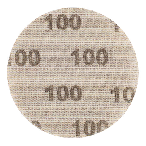 PFERD TOOLS Netz Korund Klettscheibe KSS NET Ø 125 A100 staubarmes Schleifen mit Exzenterschleifer