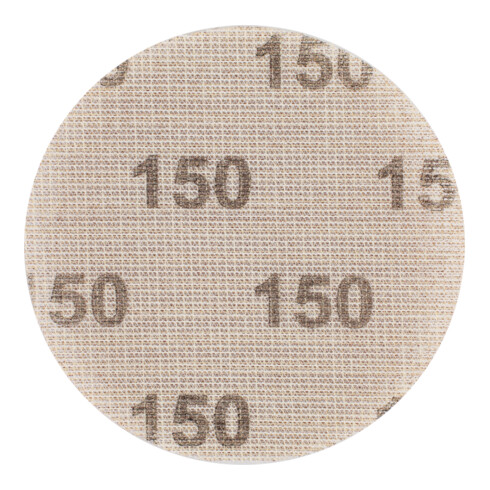 PFERD TOOLS Netz Korund Klettscheibe KSS NET Ø 125 A150 staubarmes Schleifen mit Exzenterschleifer