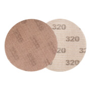 PFERD TOOLS Netz Korund Klettscheibe KSS NET Ø 150 A100 staubarmes Schleifen mit Exzenterschleifer