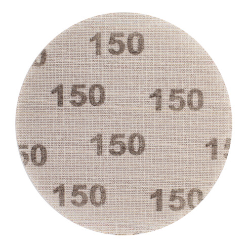 PFERD TOOLS Netz Korund Klettscheibe KSS NET Ø 150 A150 staubarmes Schleifen mit Exzenterschleifer