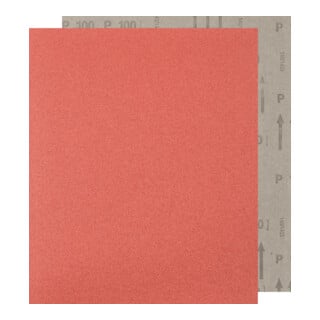 PFERD TOOLS Papier Schleifbogen Korund 230x280mm BP A100 universell für Holz, Farbe und Lack