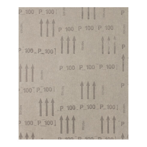 PFERD TOOLS Papier Schleifbogen Korund 230x280mm BP A100 universell für Holz, Farbe und Lack