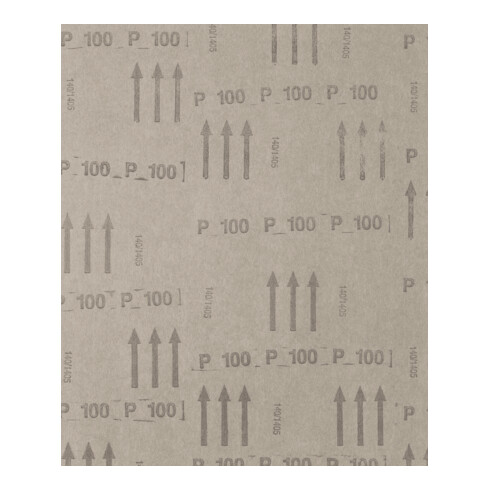 PFERD TOOLS Papier Schleifbogen Korund 230x280mm BP A100 universell für Holz, Farbe und Lack